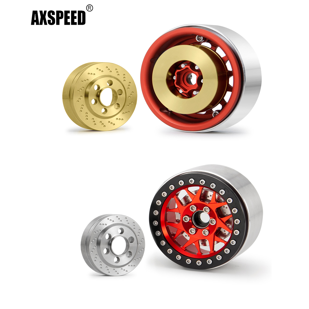 Wheel Hex Adapter - AXSPEED 1pcs Brass Brake Disc Weights