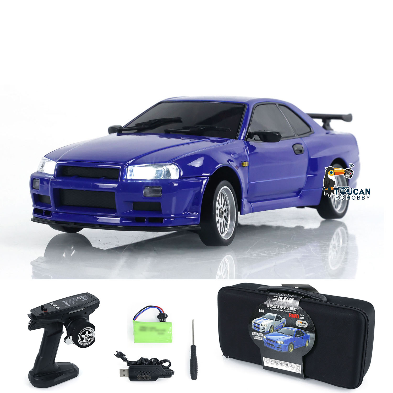 Rc Hobby Grade Drift Car - LDRC LD1899 1/18 RWD RC Racing