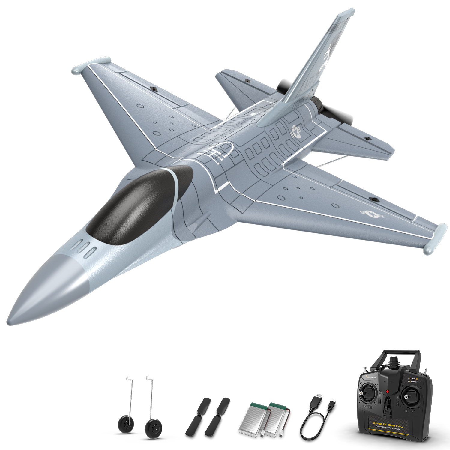 Yunshen Rc Hobby - VOLANTEXRC Remote Control Plane 2.4Ghz 4CH