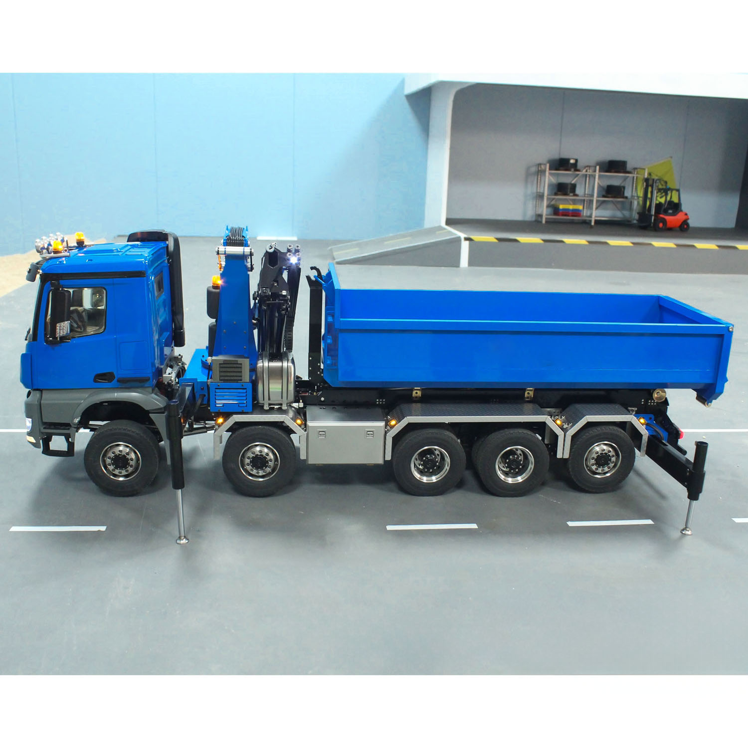 10x10 RC 1/14 Hydraulic Metal  - Rc Hobby Dump Truck บทวิจารณ์และราคา