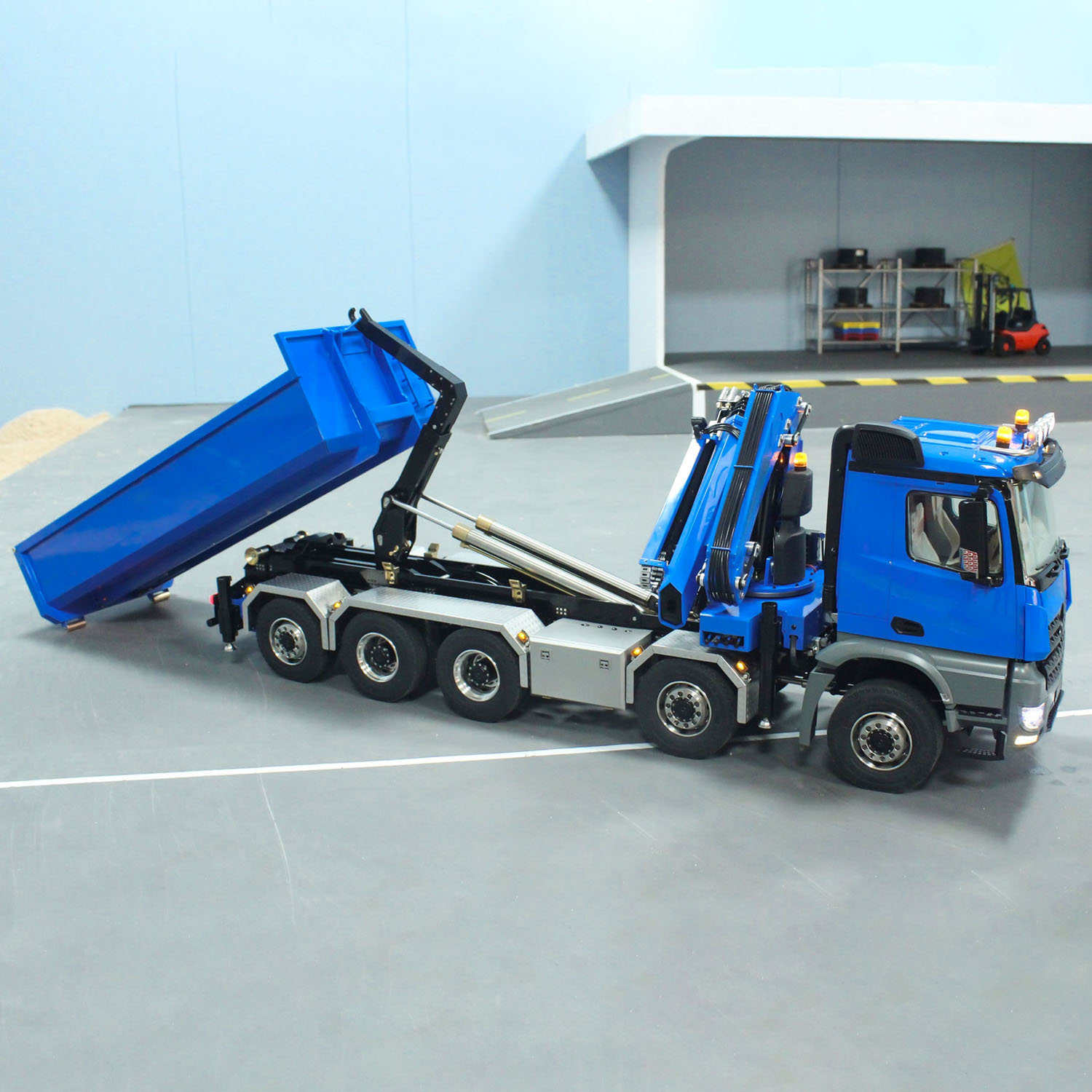 10x10 RC 1/14 Hydraulic Metal  - Rc Hobby Dump Truck บทวิจารณ์และราคา