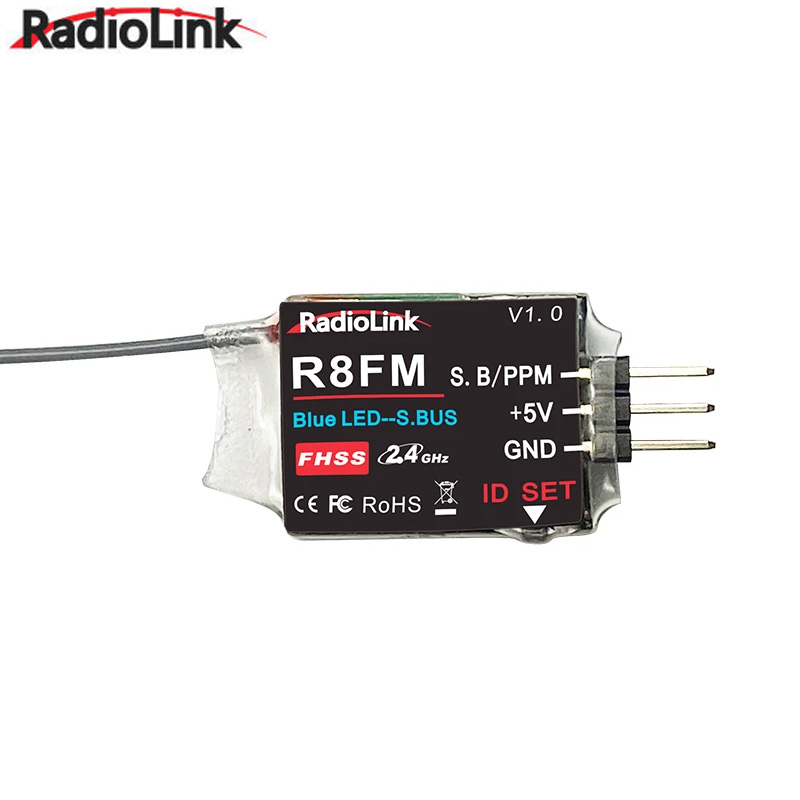 Radiolink Mini R8FM 2.4GHz 8CH - Receiver Sbus 8Ch บทวิจารณ์และราคา