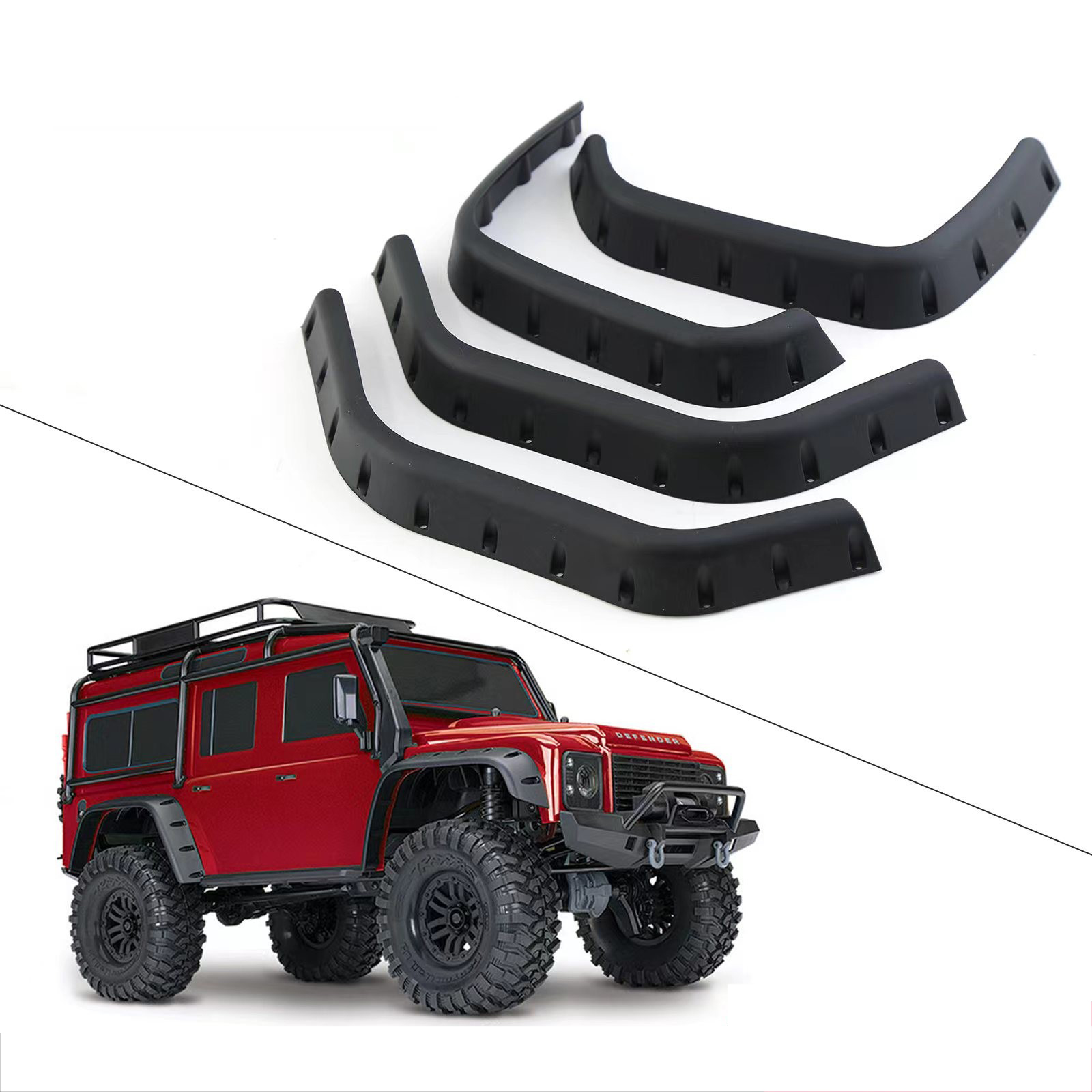 RC Car Mud Fenders Flares for  - Body Shell Rc บทวิจารณ์และราคา
