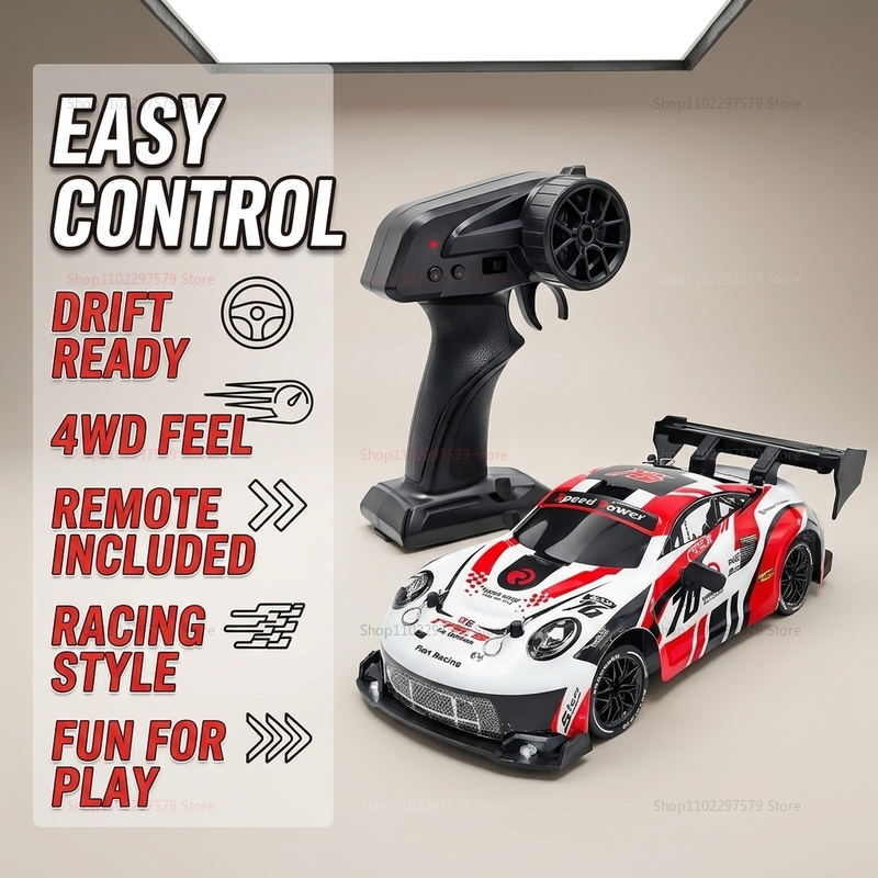 RTR 1:24 RC Drift Cars 4WD 2.4 - Rc Hobby World บทวิจารณ์และราคา