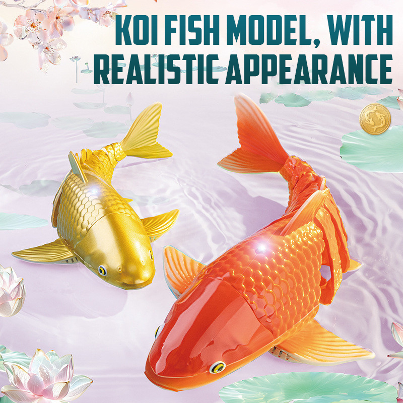 Smart Rc Fish Bionic Koi Fish  - Rc Submarine Water บทวิจารณ์และราคา