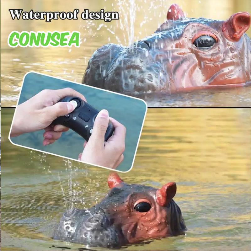 Rc Hippo Boat 2.4G Remote Cont - Rc Submarine Water บทวิจารณ์และราคา