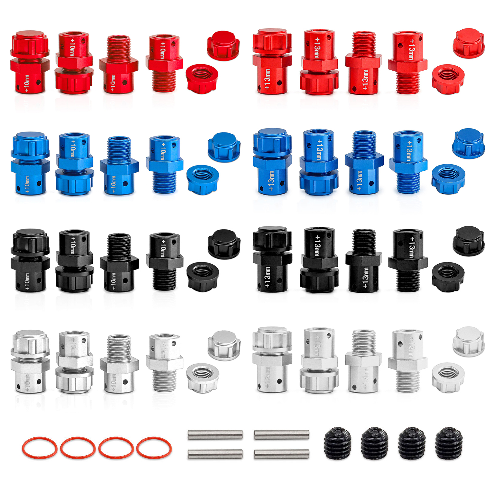 Aluminum 17mm Extended Wheel H - Wheel Hex Adapter บทวิจารณ์และราคา