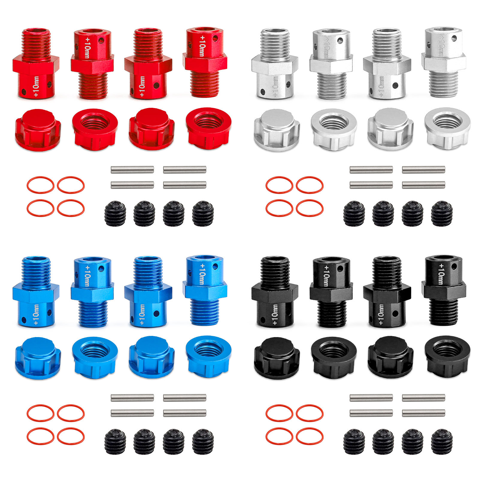 Aluminum 17mm Extended Wheel H - Wheel Hex Adapter บทวิจารณ์และราคา