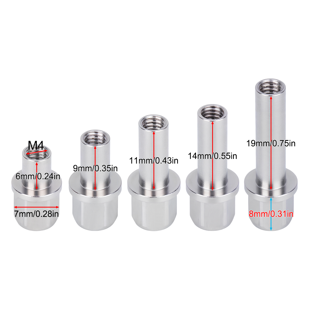 Stainless Steel 12mm Hex Wheel - Wheel Hex Adapter บทวิจารณ์และราคา