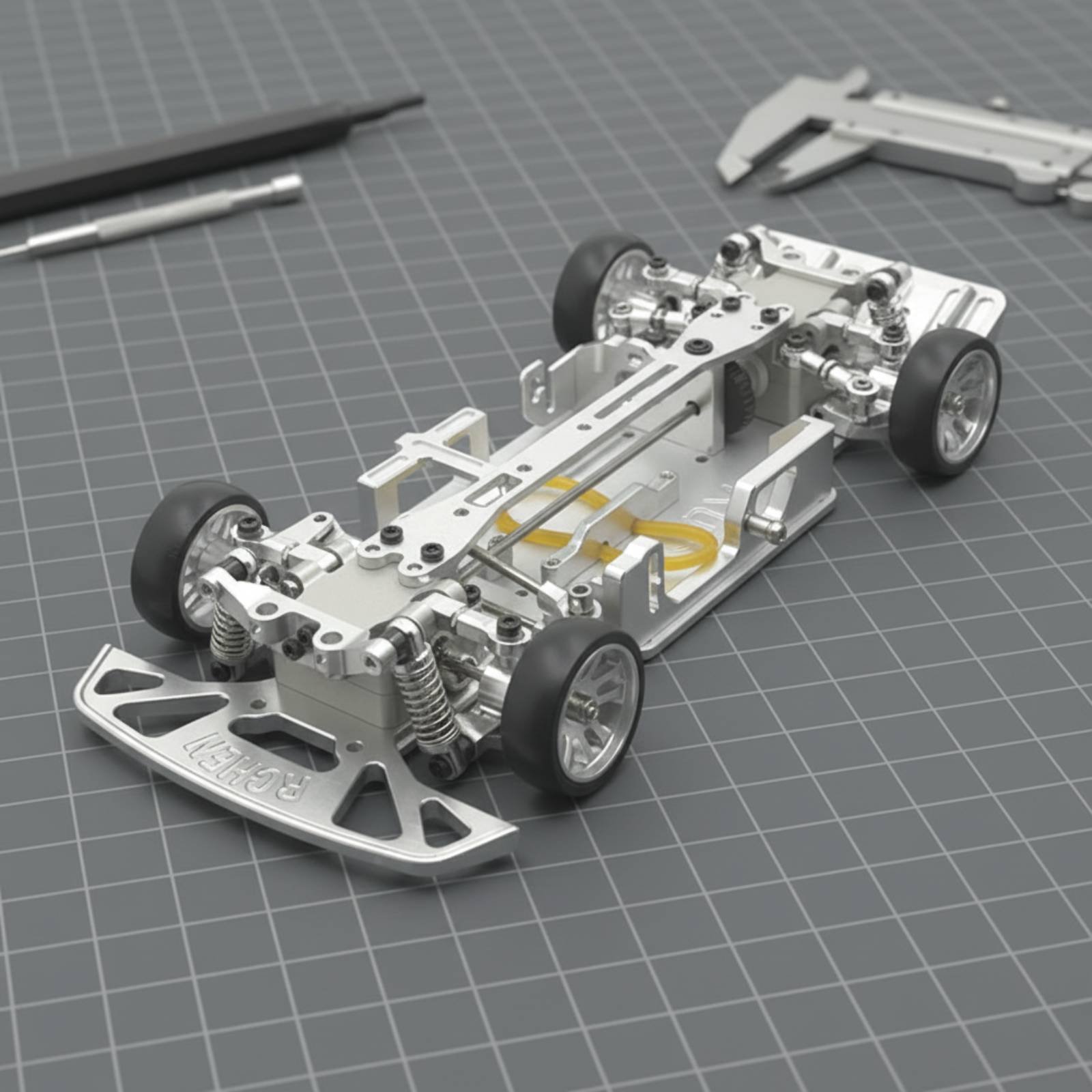 1/28 Scale RC Car Chassis Hobb - Rc Hobby Grade Drift Car บทวิจารณ์และราคา