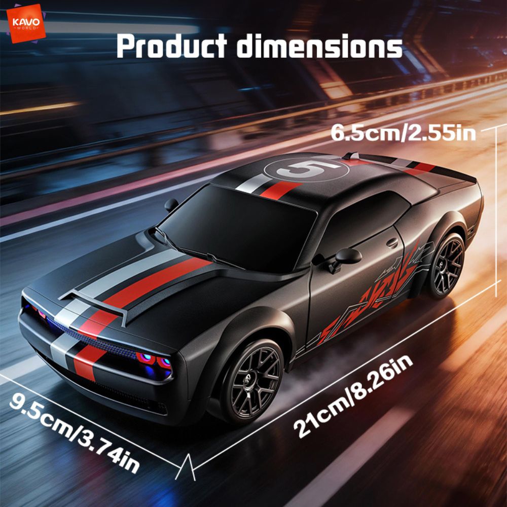 KAVOWORLD Hobby Grade RC Muscl - Rc Hobby Grade Drift Car บทวิจารณ์และราคา