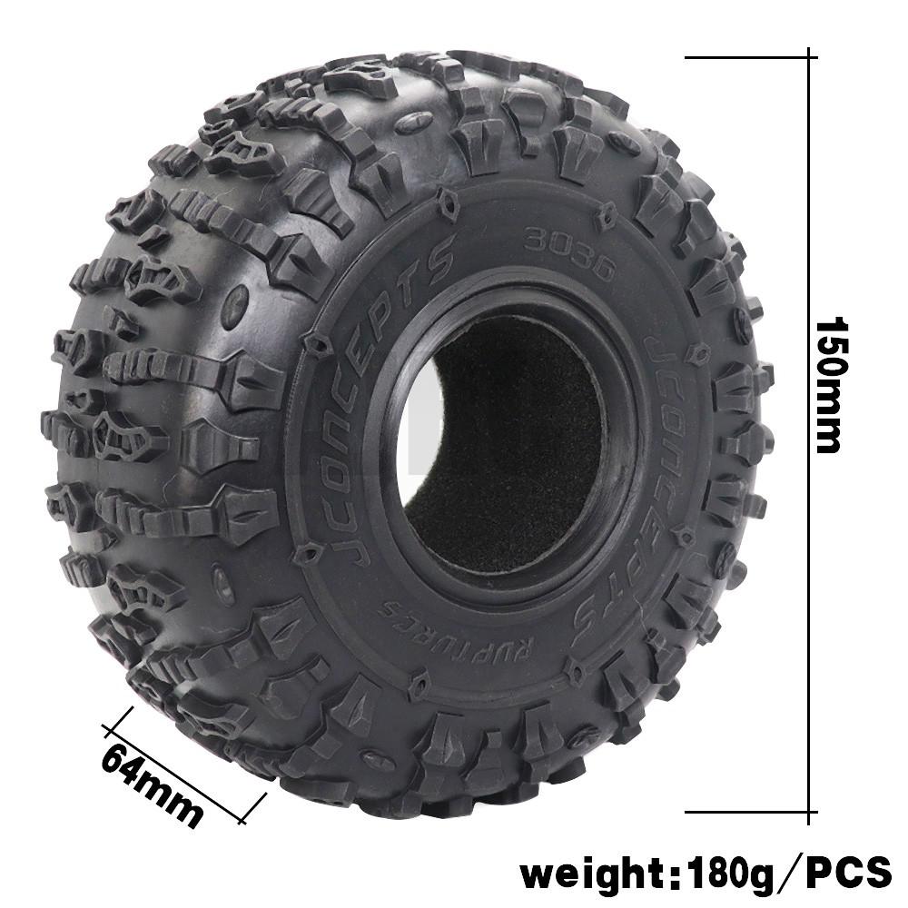 4pcs 2.2 Inch Jconcepts Rubber - Yunshen Rc Hobby บทวิจารณ์และราคา