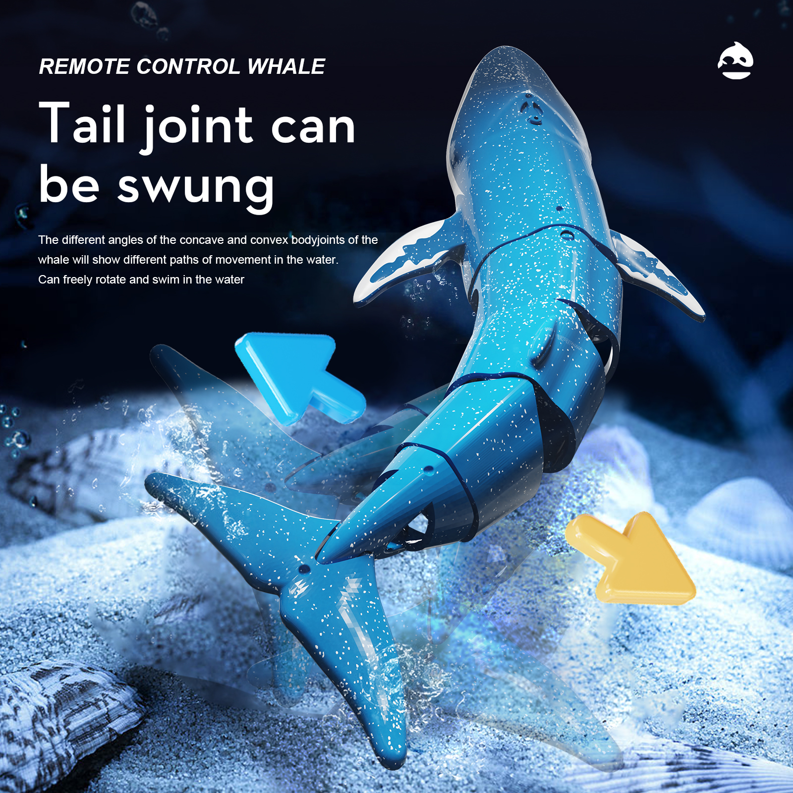 Spray Rc Whale Kids Toy Simula - Rc Submarine Water บทวิจารณ์และราคา