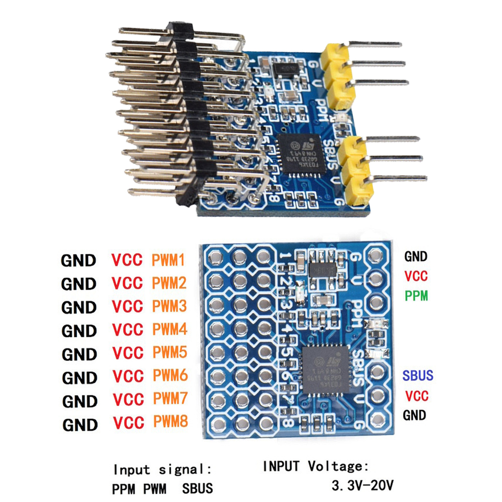 SPP-SBUS 8CH SPP Converter 15A - Receiver Sbus 8Ch บทวิจารณ์และราคา