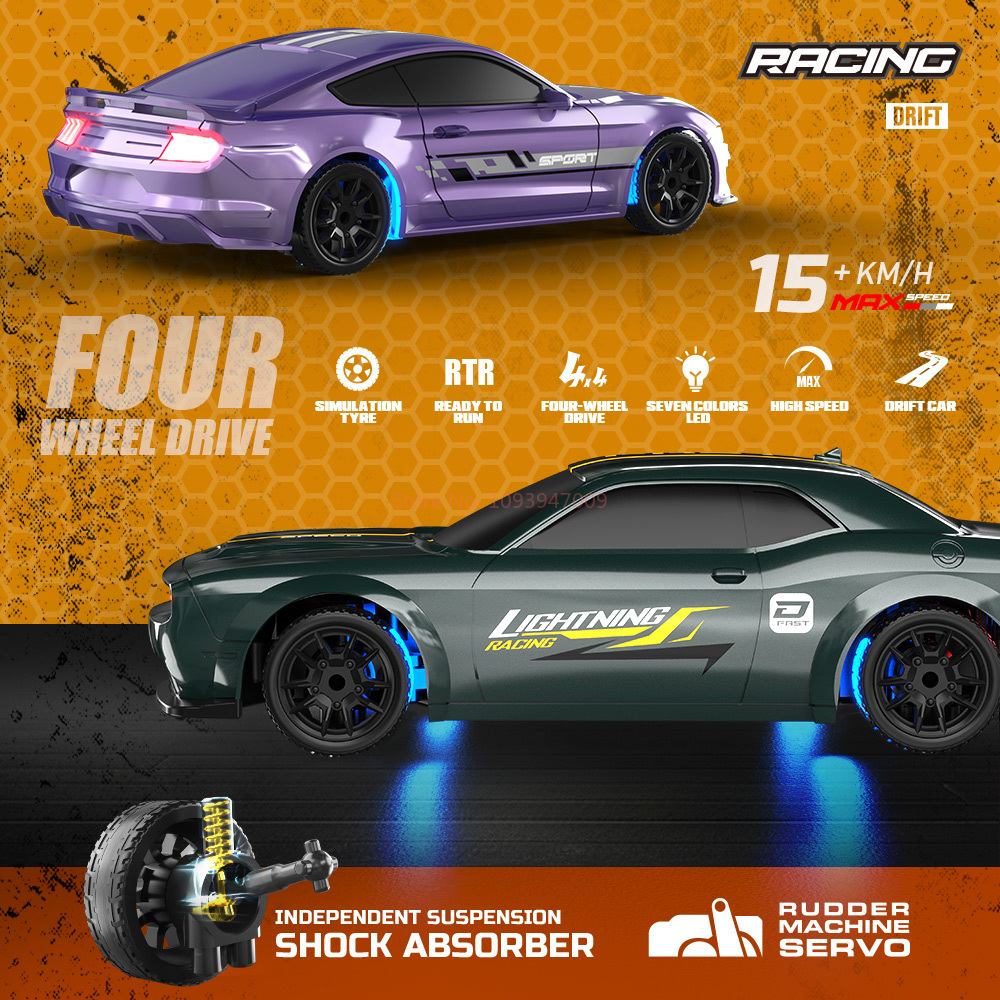 Professional 1/43 Mini RC Drif - Rc Hobby Grade Drift Car บทวิจารณ์และราคา