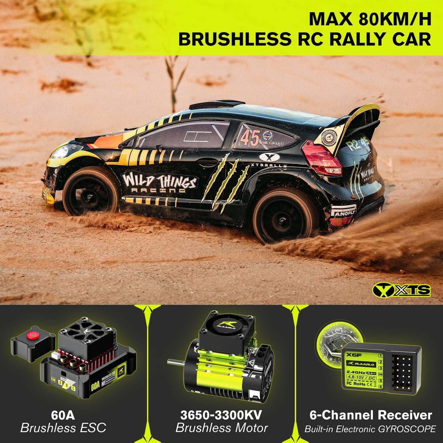 CROBOLL RLAARLO 1/10 Brushless - Rc Hobby Dump Truck บทวิจารณ์และราคา