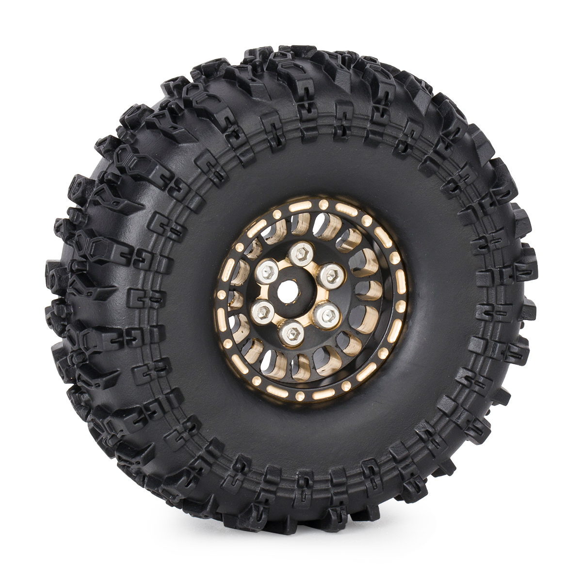 4Pcs 1.0 Inch Brass Beadlock W - Wheel Rim Rc บทวิจารณ์และราคา