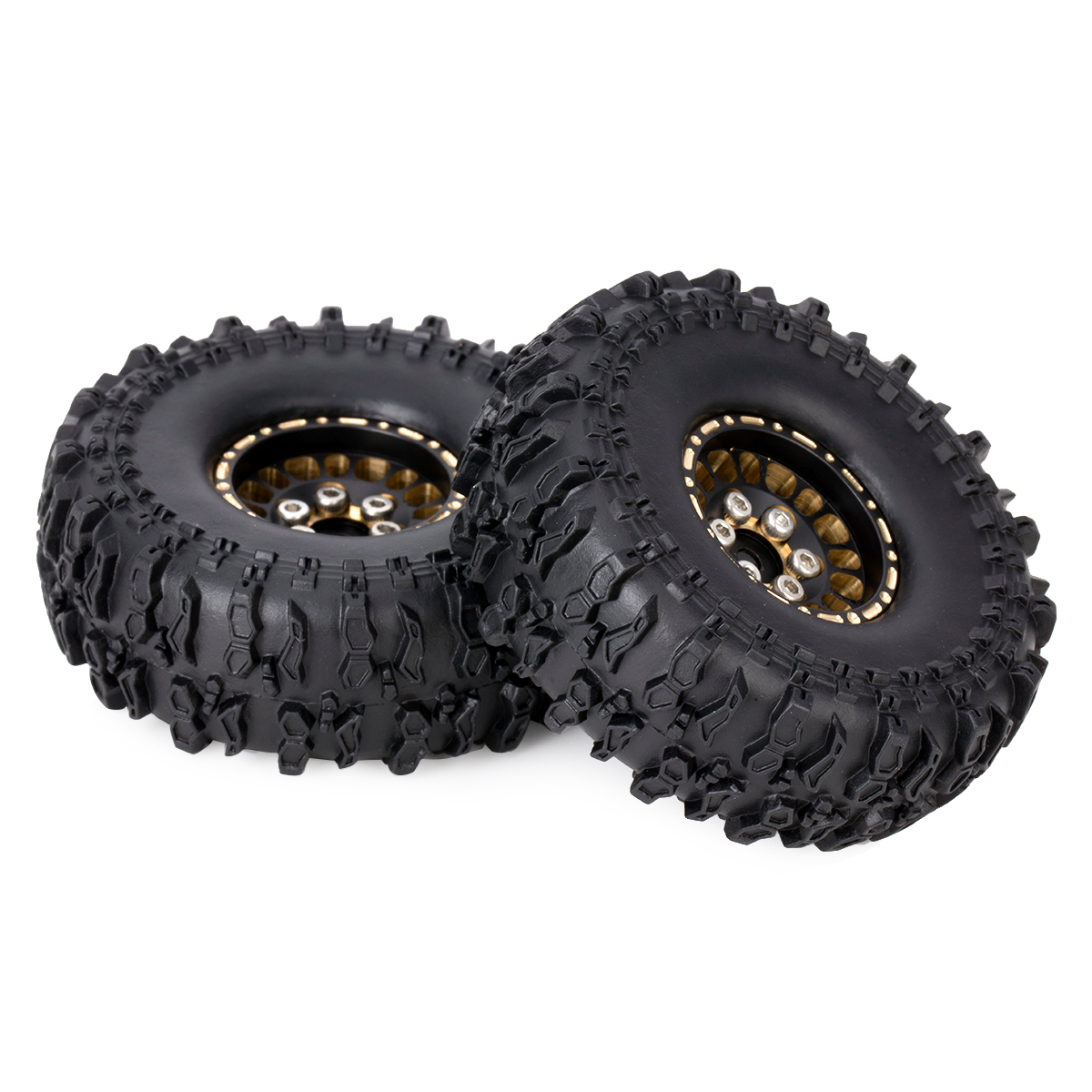 4Pcs 1.0 Inch Brass Beadlock W - Wheel Rim Rc บทวิจารณ์และราคา