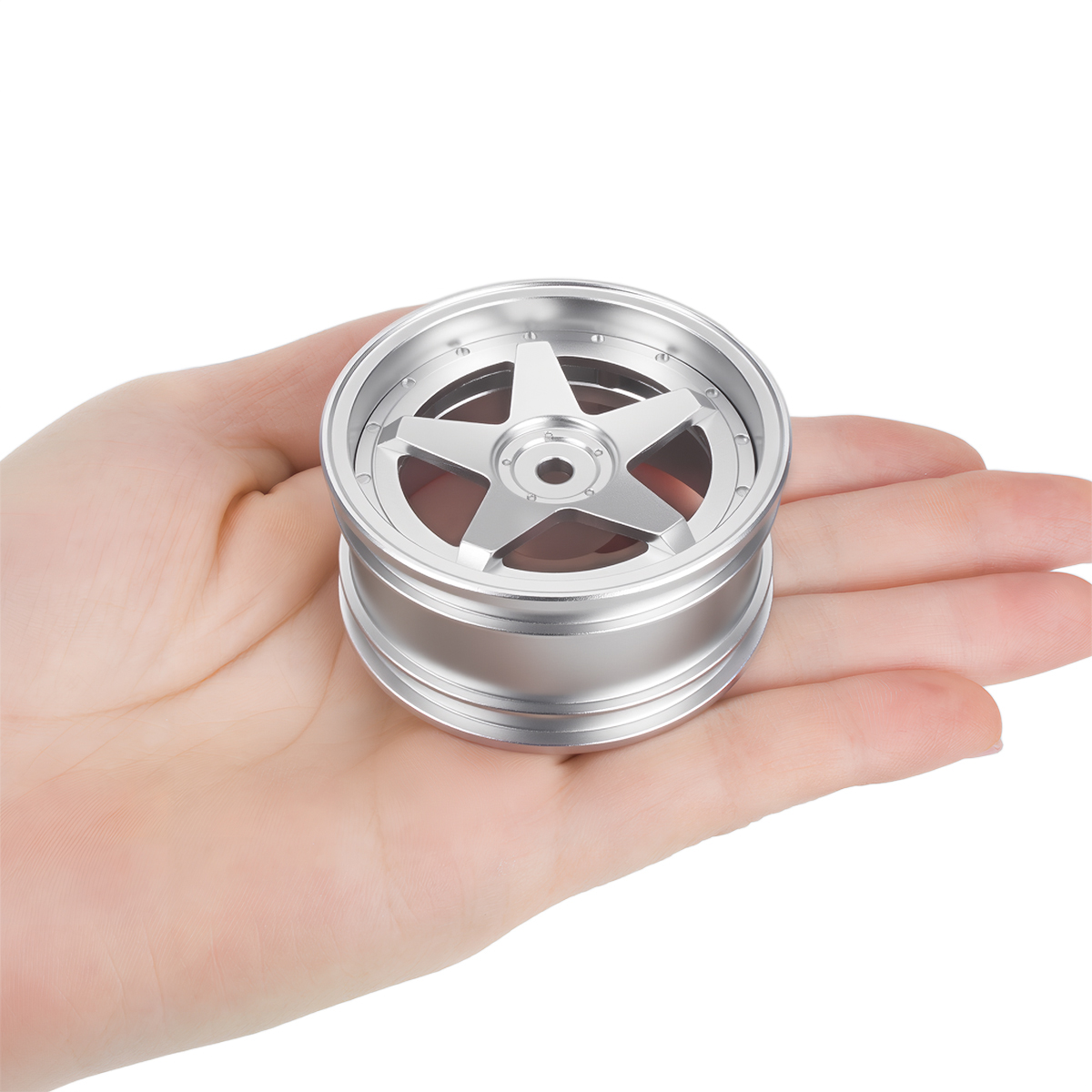 4Pcs Aluminum Wheel Hubs Rim 5 - Wheel Rim Rc บทวิจารณ์และราคา