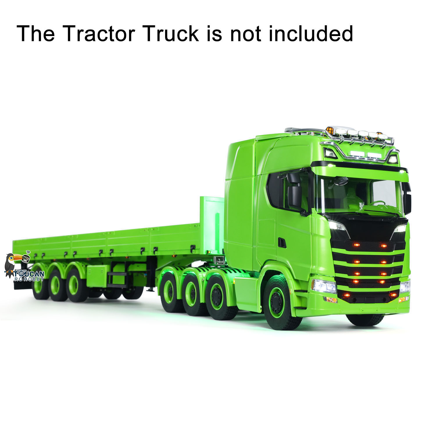 NEW 1/14 Metal Semi Trailer 3  - Rc Hobby Dump Truck บทวิจารณ์และราคา