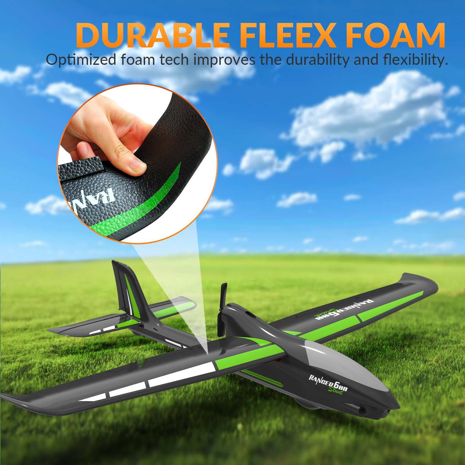 Volantexrc Ranger600 RC Aircra - Yunshen Rc Hobby บทวิจารณ์และราคา