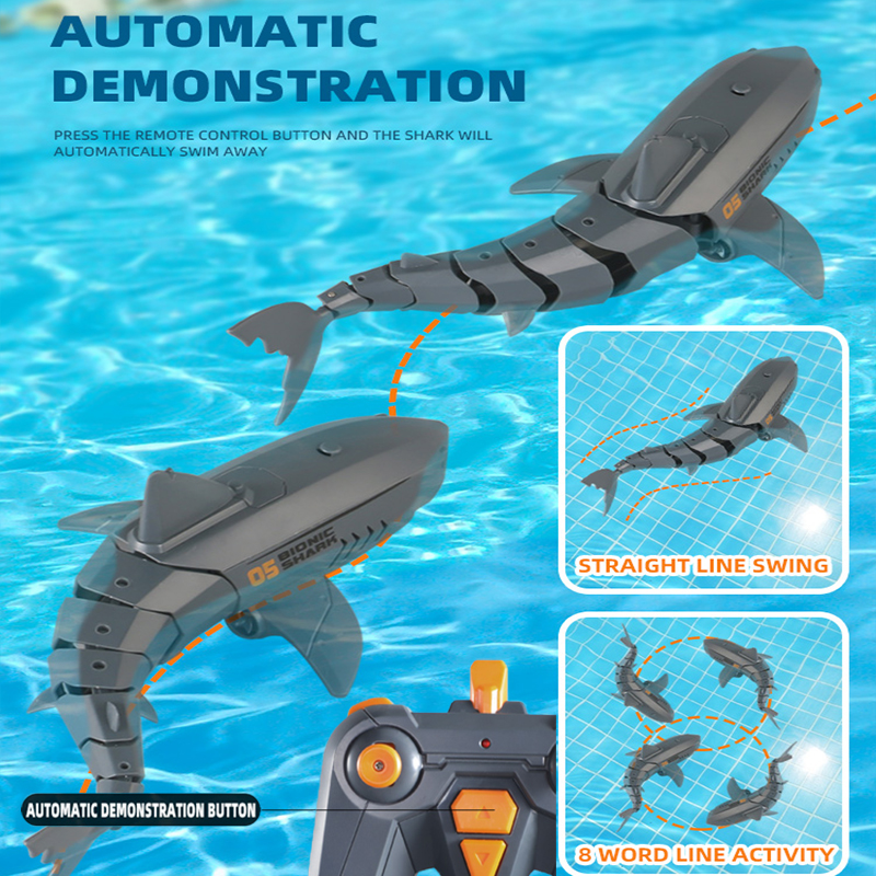Spary Rc Shark 2.4Ghz Remote C - Rc Submarine Water บทวิจารณ์และราคา