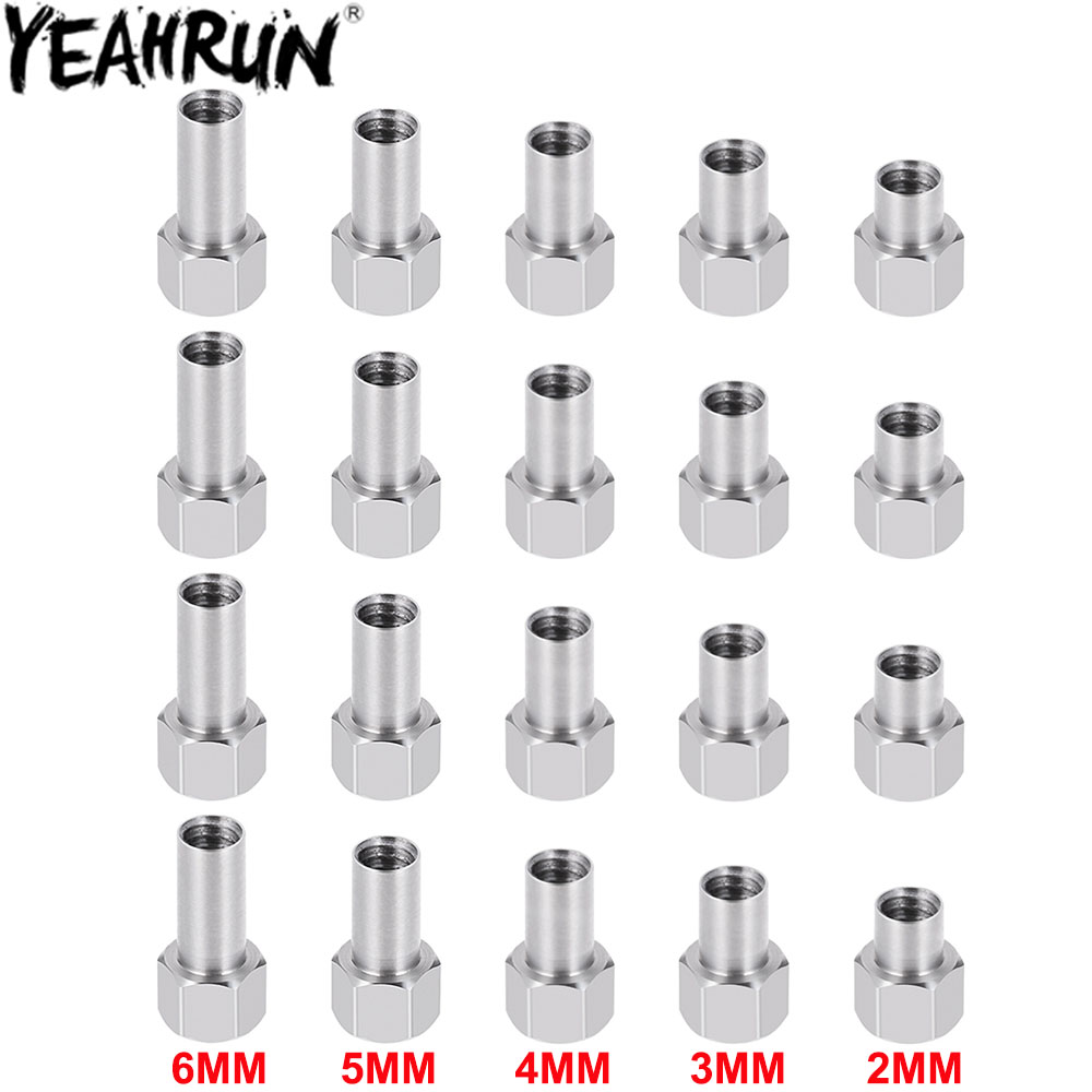 YEAHRUN 4PCS Hex Wheel Nuts Ex - Wheel Hex Adapter บทวิจารณ์และราคา