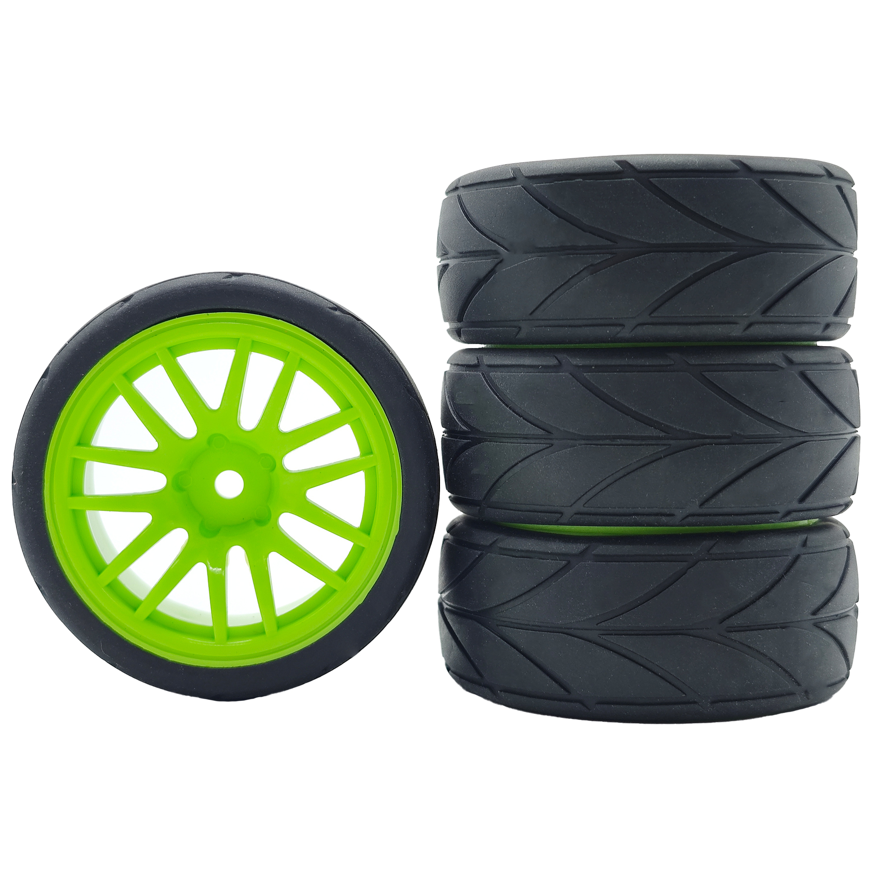 1/10 RC Racing Tires & Wheel R - Wheel Rim Rc บทวิจารณ์และราคา