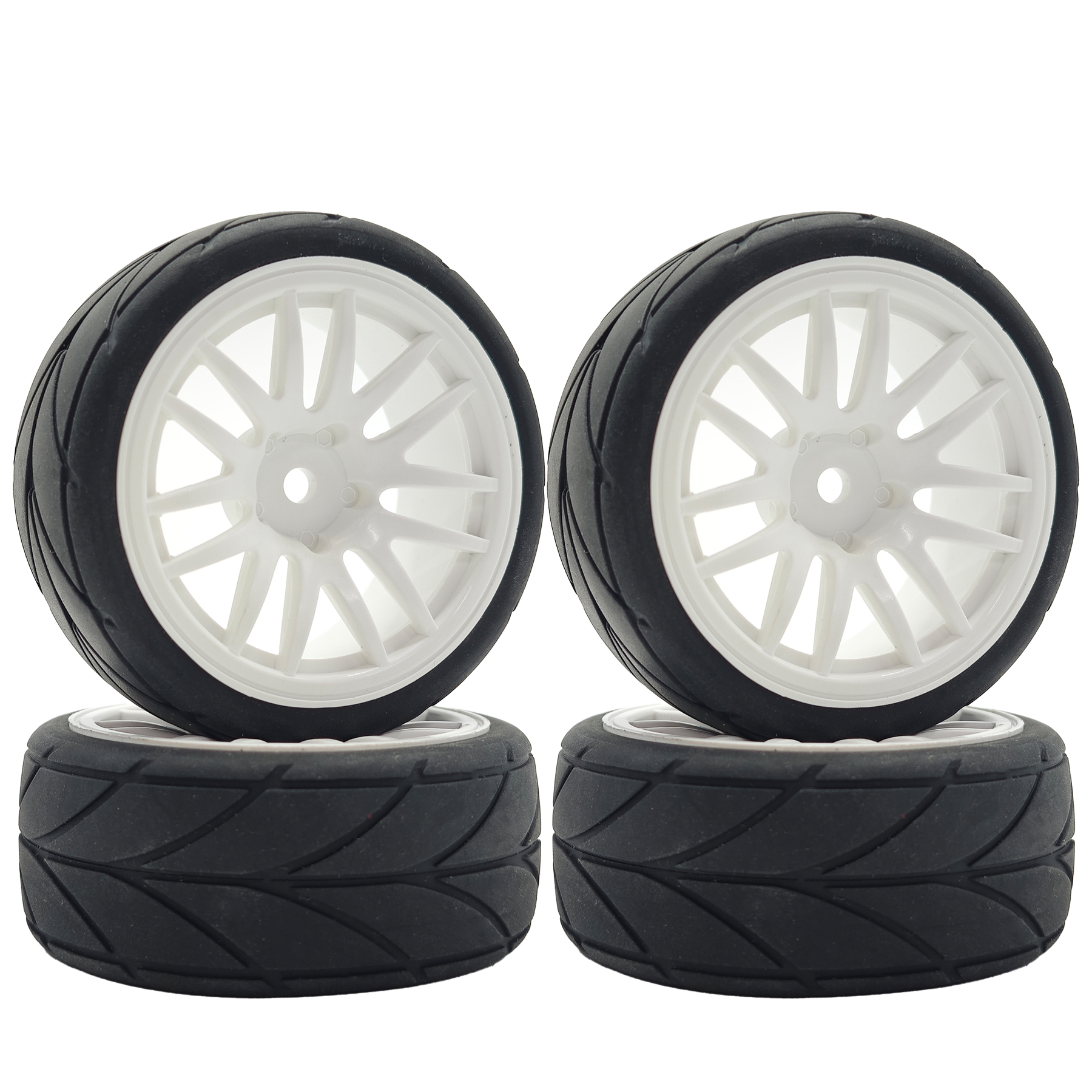 1/10 RC Racing Tires & Wheel R - Wheel Rim Rc บทวิจารณ์และราคา
