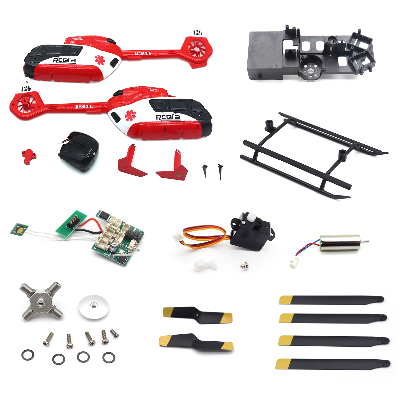 Original Parts for C159 EC-135 - Body Shell Rc บทวิจารณ์และราคา