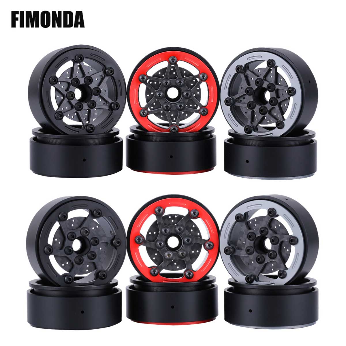 1.9 Inch Lightweight Carbon Fi - Wheel Rim Rc บทวิจารณ์และราคา