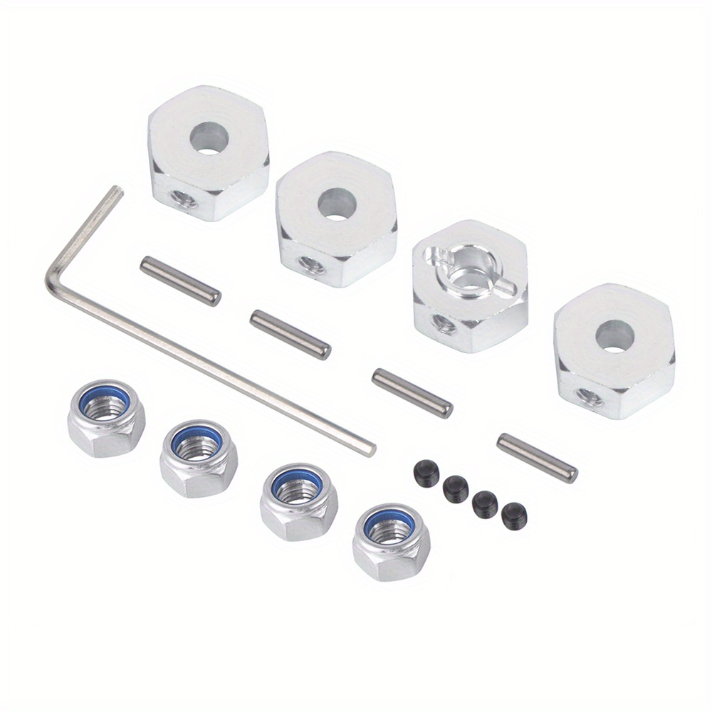Aluminum 12mm Wheel Hex Hubs D - Wheel Hex Adapter บทวิจารณ์และราคา