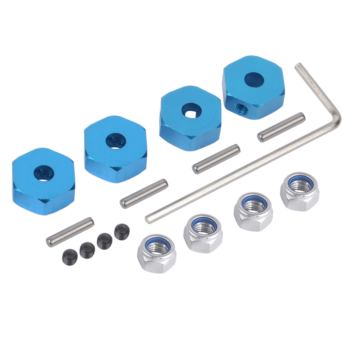 Aluminum 12mm Wheel Hex Hubs D - Wheel Hex Adapter บทวิจารณ์และราคา