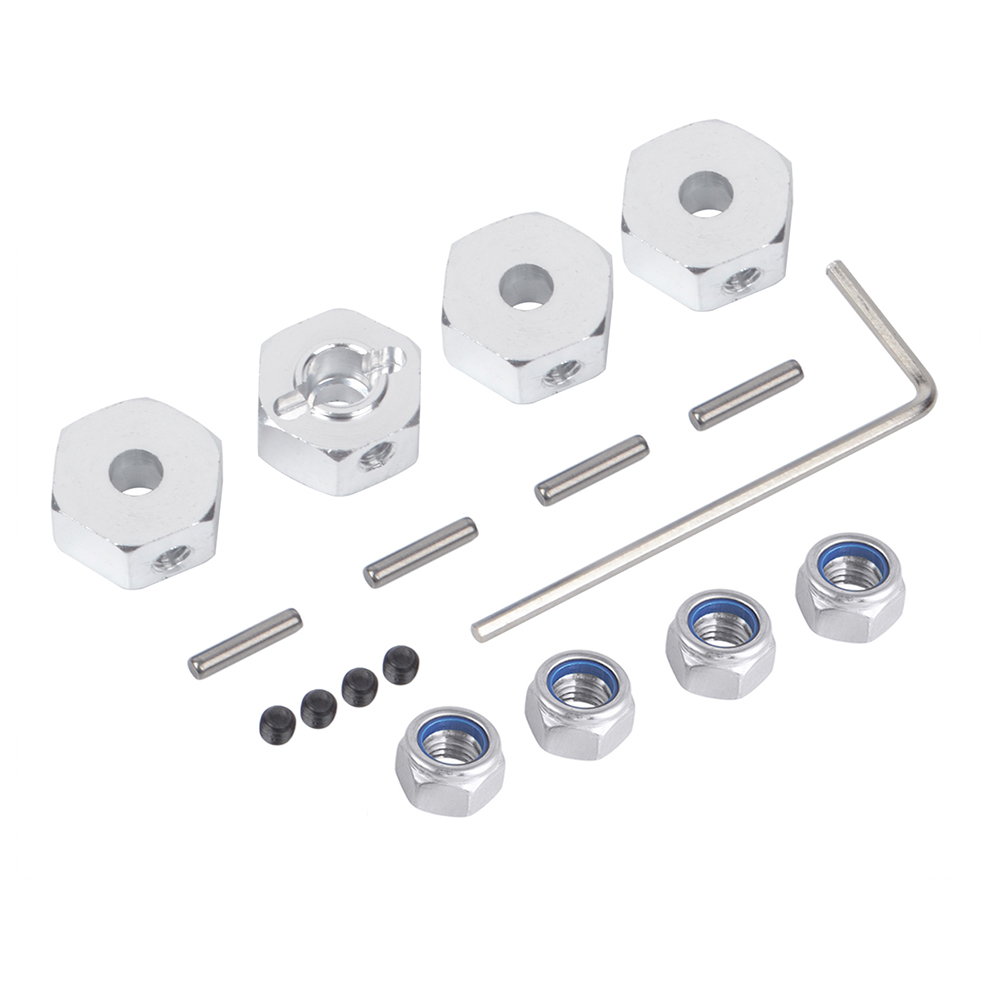 Aluminum 12mm Wheel Hex Hubs D - Wheel Hex Adapter บทวิจารณ์และราคา