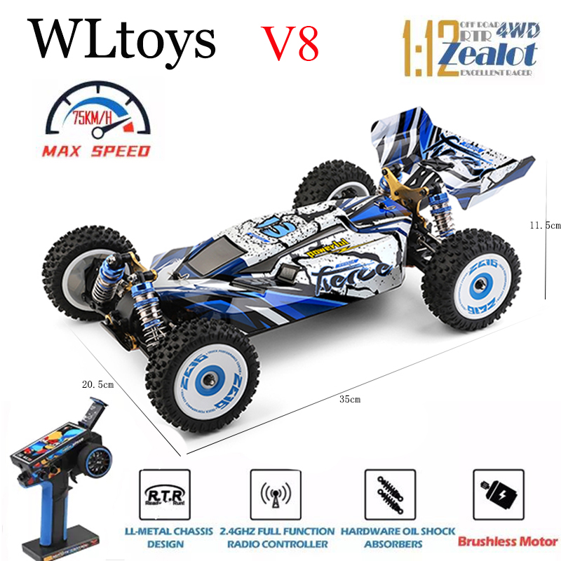 WLtoys 124017 124007 75KM/H  R - Rc Hobby World บทวิจารณ์และราคา