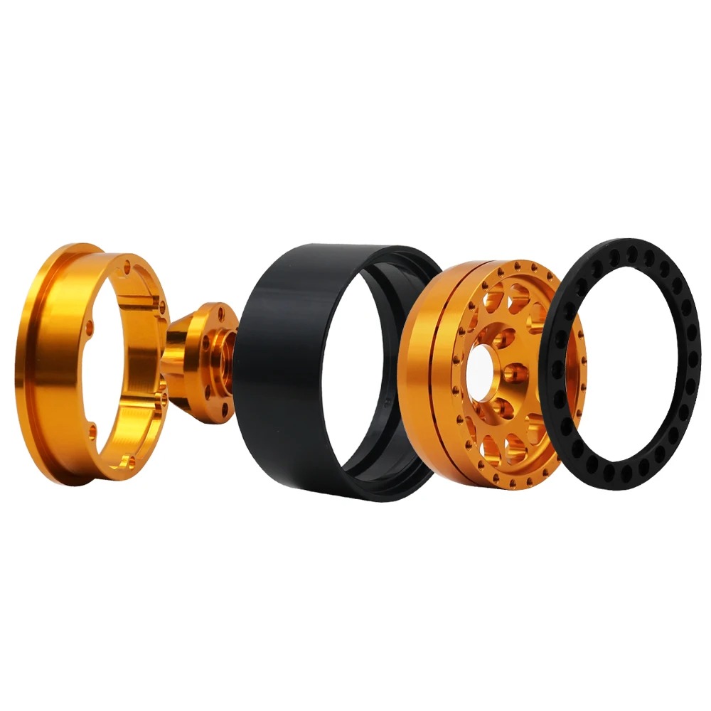 4pcs Metal 1.9 Beadlock Wheel  - Wheel Rim Rc บทวิจารณ์และราคา
