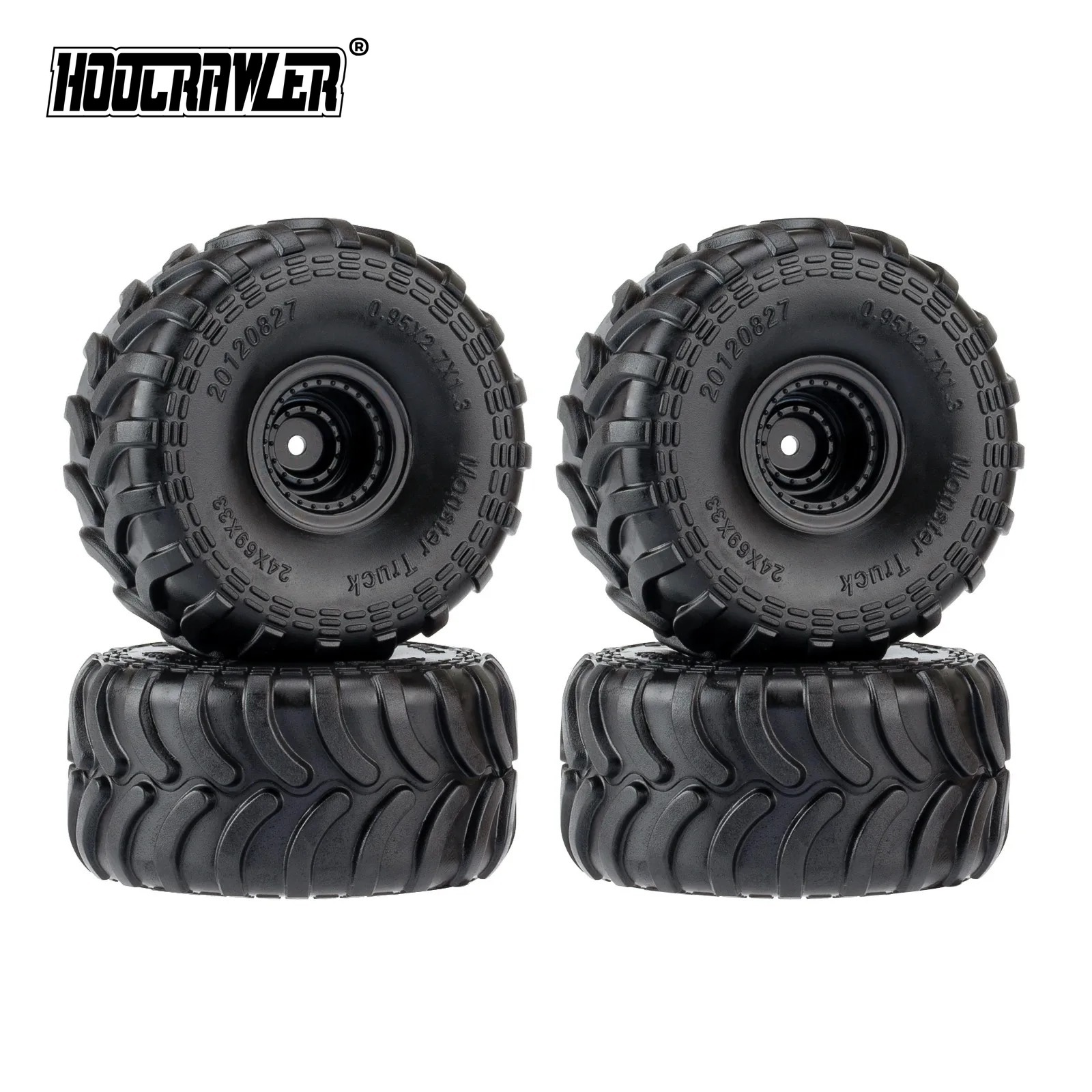 4pcs Monster Truck Tires with  - Wheel Rim Rc บทวิจารณ์และราคา
