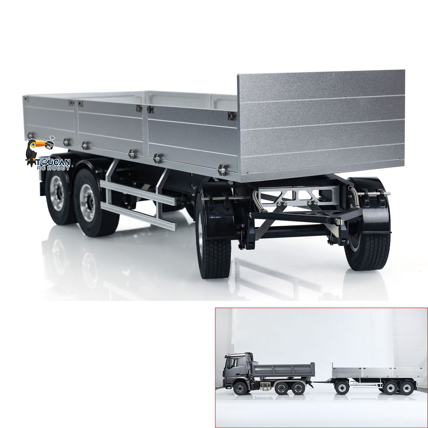 Degree 1/14 Metal 3 Axles Full - Rc Hobby Dump Truck บทวิจารณ์และราคา