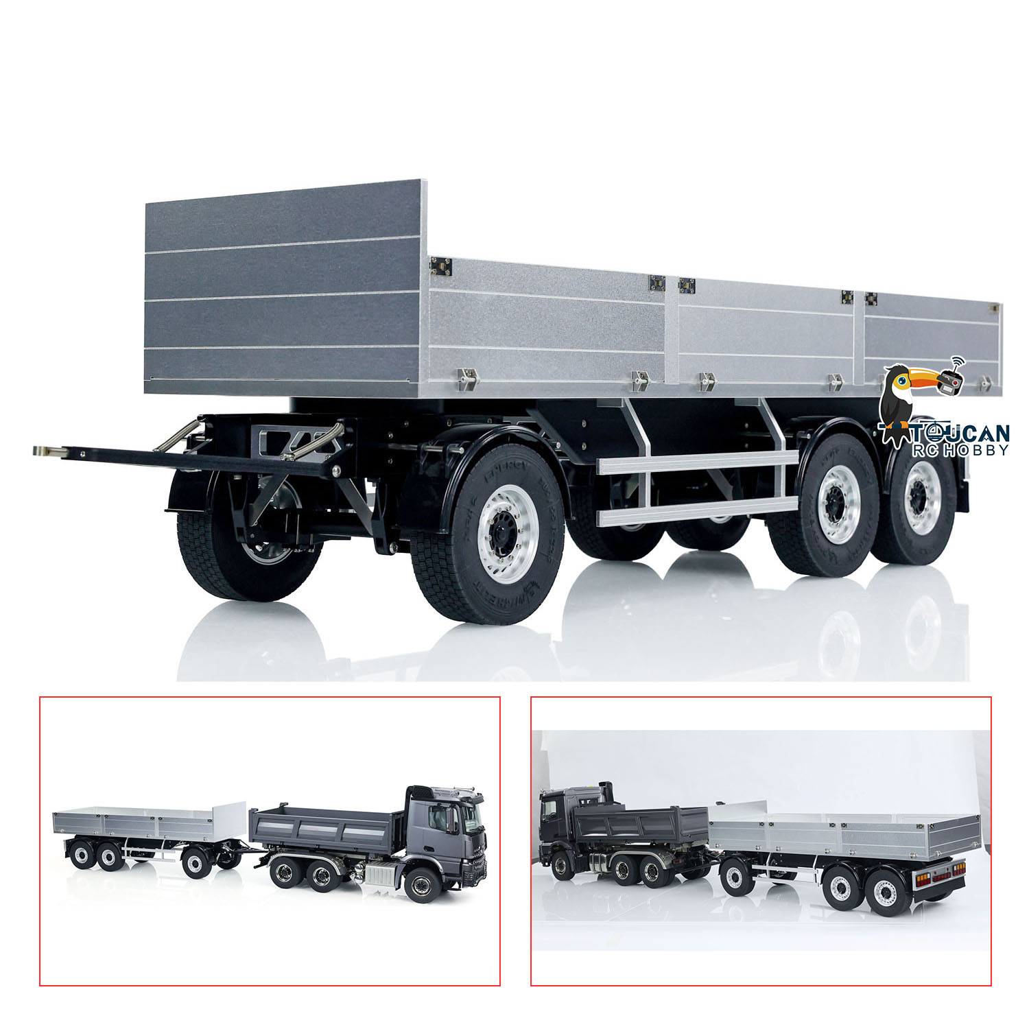 Degree 1/14 Metal 3 Axles Full - Rc Hobby Dump Truck บทวิจารณ์และราคา