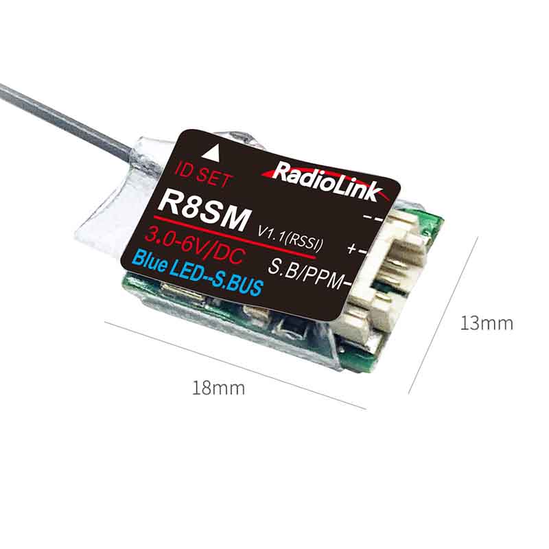 Radiolink R8SM 8CH 2.4G Receiv - Receiver Sbus 8Ch บทวิจารณ์และราคา