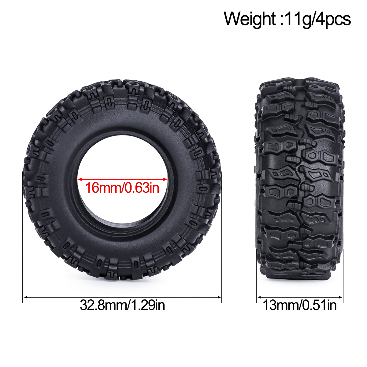 0.7'' Aluminum 5-Spokes Beadlo - Wheel Rim Rc บทวิจารณ์และราคา