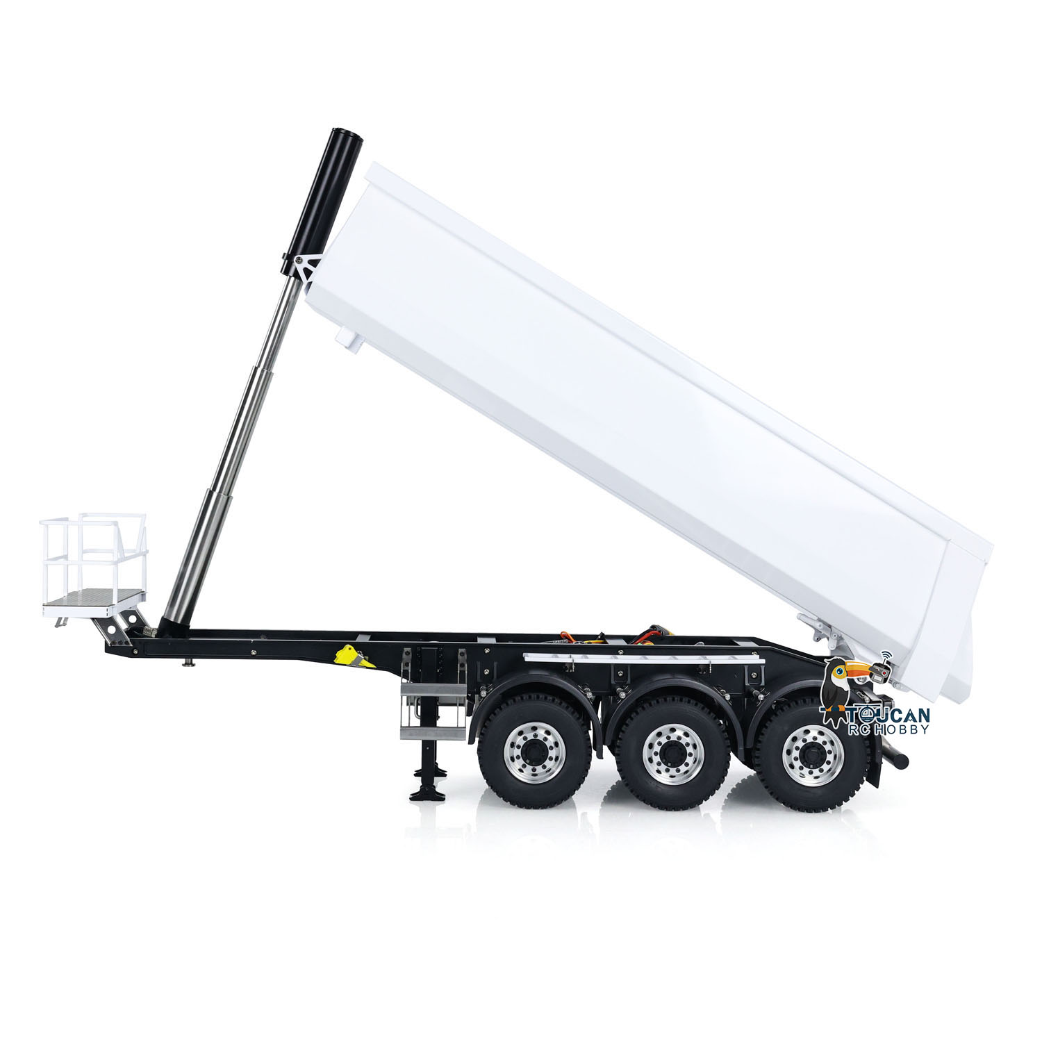 Toys 1/14 3 Axles Metal Hydrau - Rc Hobby Dump Truck บทวิจารณ์และราคา