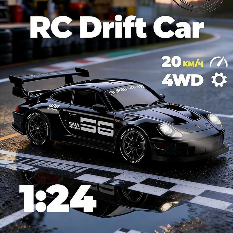 2026 New 1:24 4WD RC Drift Car - Rc Hobby Grade Drift Car บทวิจารณ์และราคา