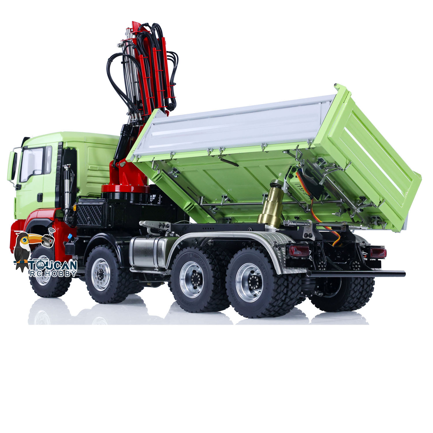 8X8 LESU 1/14 RC Hydraulic Dum - Rc Hobby Dump Truck บทวิจารณ์และราคา