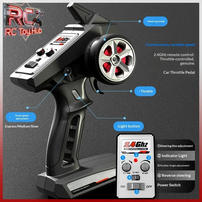 Brushless 4wd Rc Car High Spee - Rc Hobby Grade Drift Car บทวิจารณ์และราคา