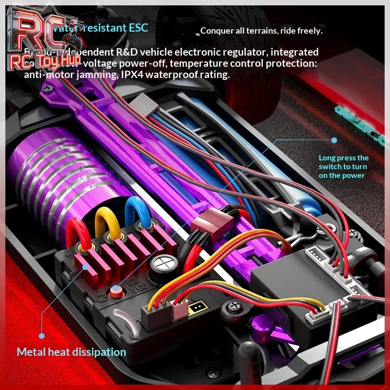 Brushless 4wd Rc Car High Spee - Rc Hobby Grade Drift Car บทวิจารณ์และราคา