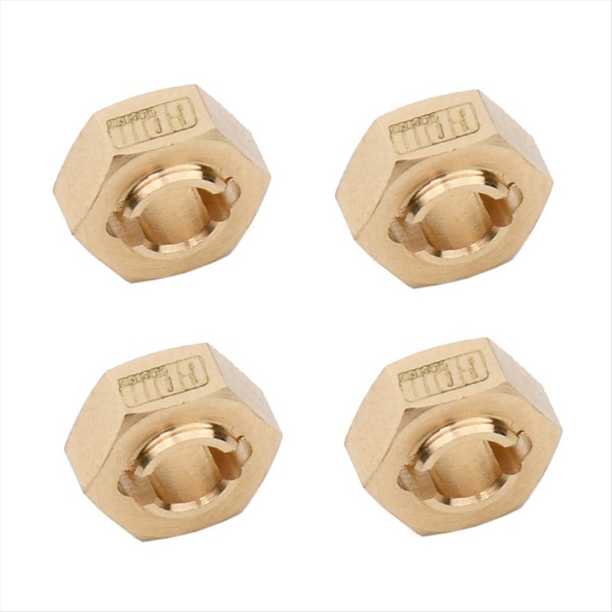 【NEW！TURE】 4pcs Brass Wheel He - Wheel Hex Adapter บทวิจารณ์และราคา