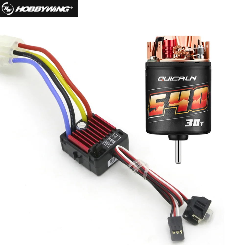 Hobbywing QuicRun Brushed 540  - Rc Hobby World บทวิจารณ์และราคา
