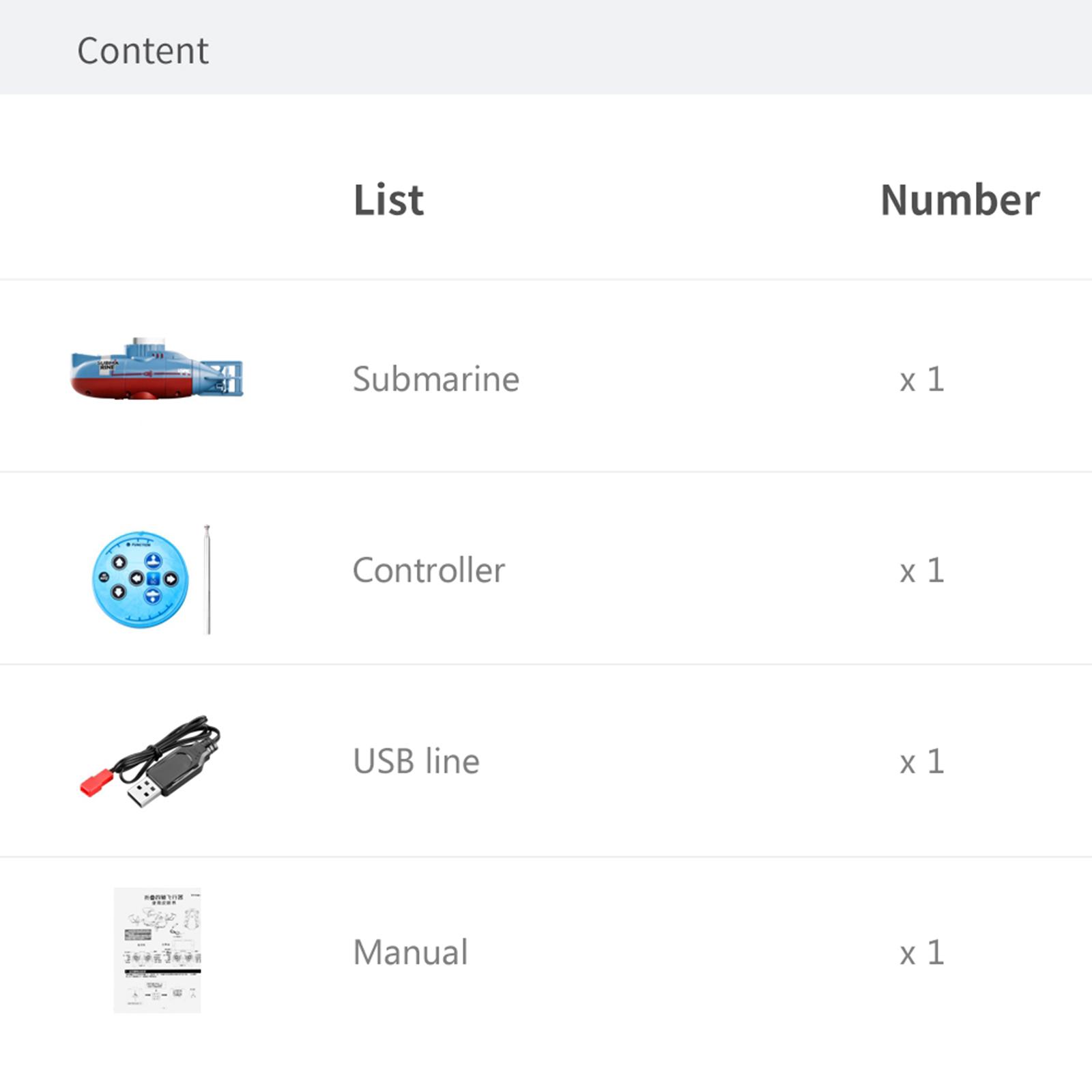 Underwater Mini RC Submarine S - Rc Submarine Water บทวิจารณ์และราคา