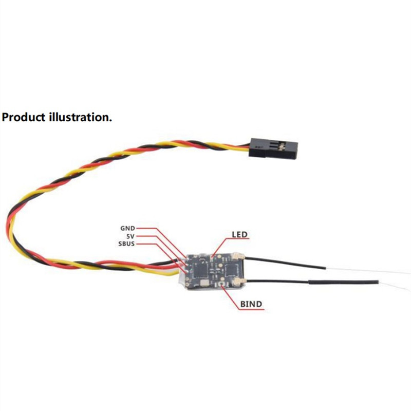 R8 Nano 8CH 1KM Long Range SBU - Receiver Sbus 8Ch บทวิจารณ์และราคา